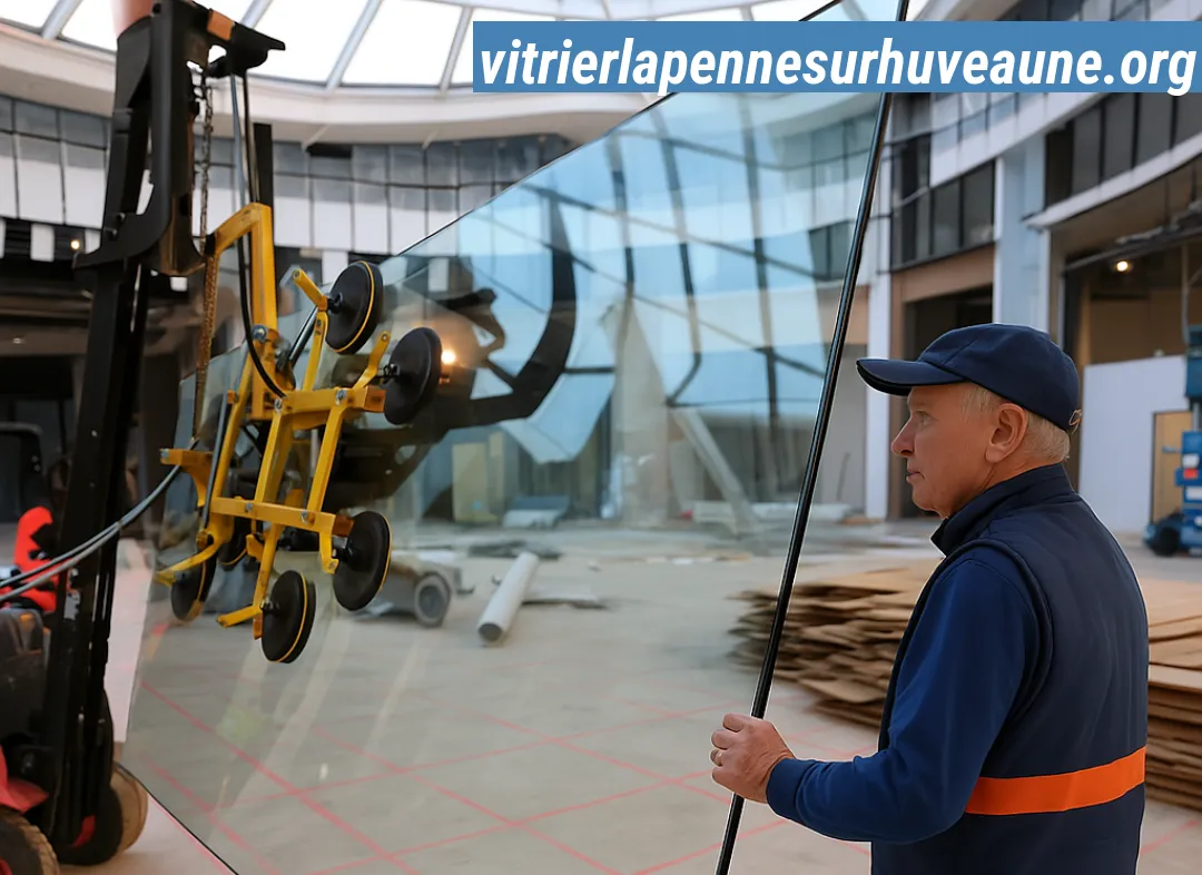 Remplacement de vitrine magasin La Penne-sur-Huveaune